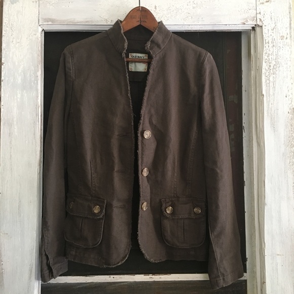Old Navy Jackets & Blazers - Old Navy Coast to Coast Distressed Edge Jacket